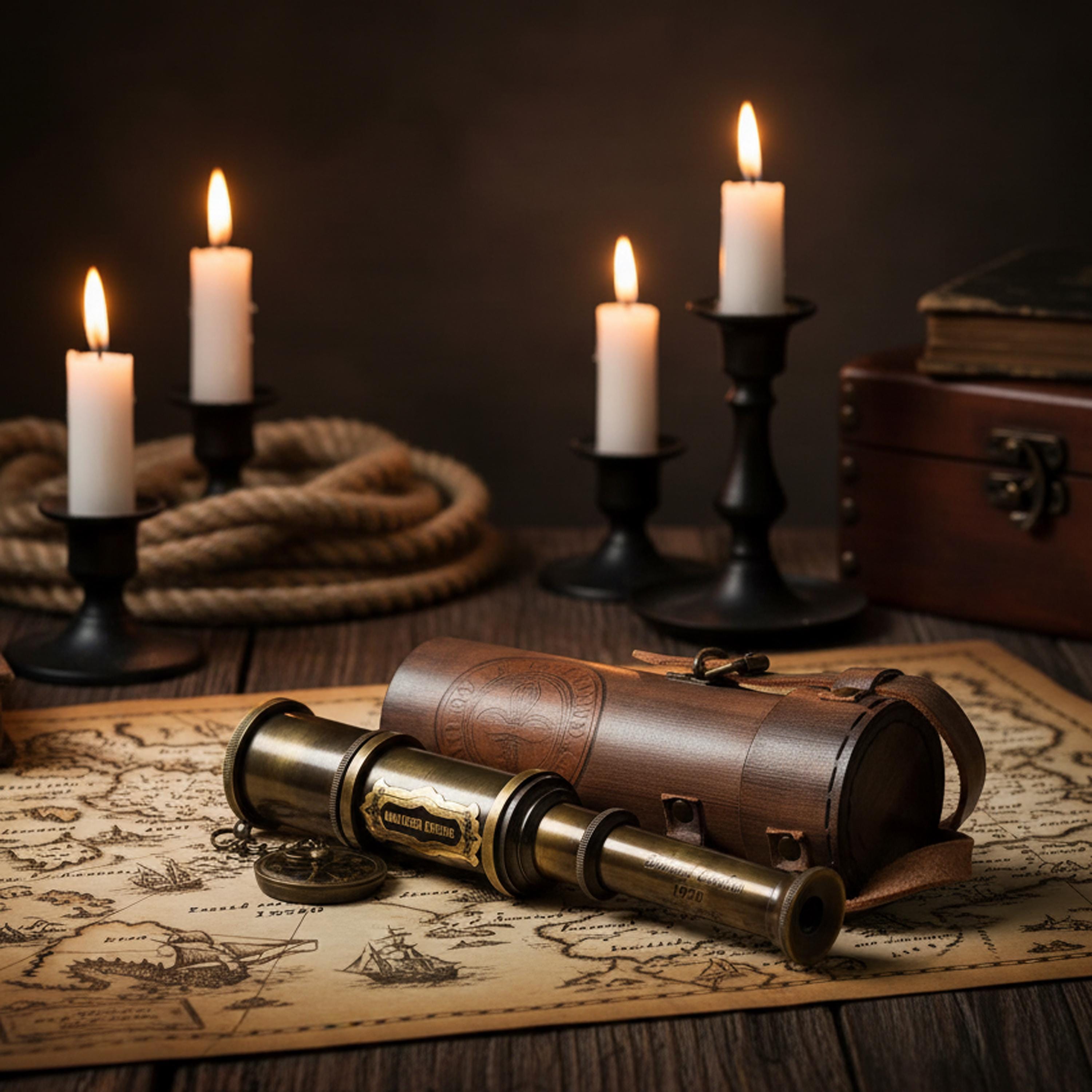 Personalized Vintage Brass Spyglass Telescope: Dollond London 1920 Style, Leather Case - Engraved Decorative Scope image 4